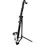 BACKUN Backun Q Series Low C Bass Clarinet in Grenadilla with Silver Plated Keys, 2-Piece Neck, Marcus Bonna Compact Case Silver Plated Keys Low C