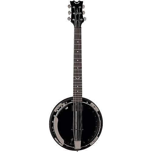 Dean Backwoods 6 Banjo with Pickup Black Chrome