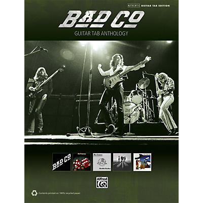 Alfred Bad Company - Guitar TAB Anthology Book