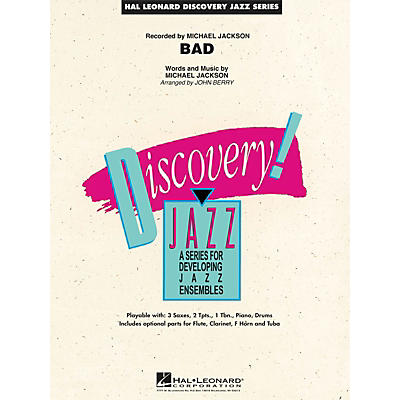 Hal Leonard Bad Jazz Band Level 1.5 by Michael Jackson Arranged by John Berry