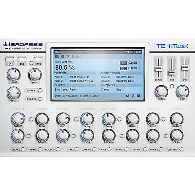 Tek'it Audio Badass 2 Distortion Plug-in Software Download