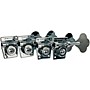 Leo Quan Badass OGT Open Gear Small Post 4-In-Line Bass Tuning Machines Chrome