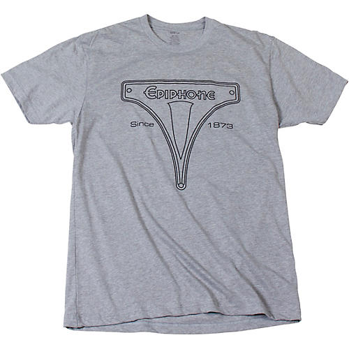 Epiphone Badge T-Shirt Small Gray
