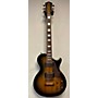 Used AXL Badwater 1216 Solid Body Electric Guitar Tobacco Sunburst