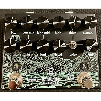 Walrus Audio Badwater Bass Preamp Bass Effect Pedal