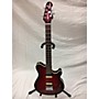 Used Ernie Ball Music Man Ball Family Reserve Axis HARDTAIL Solid Body Electric Guitar Crimson Red Trans