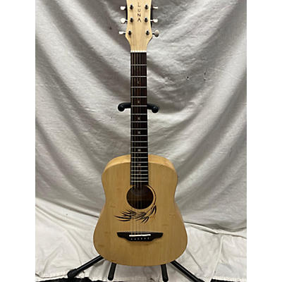 Luna Bamboo GAE 3/4 Scale Acoustic Guitar