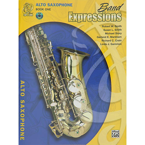 Band Expressions Book One Student Edition Alto Saxophone Book & CD