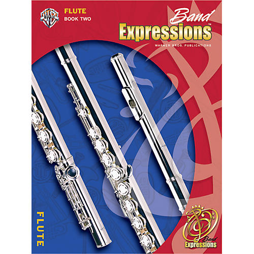 Band Expressions Book Two Student Edition Flute Book & CD