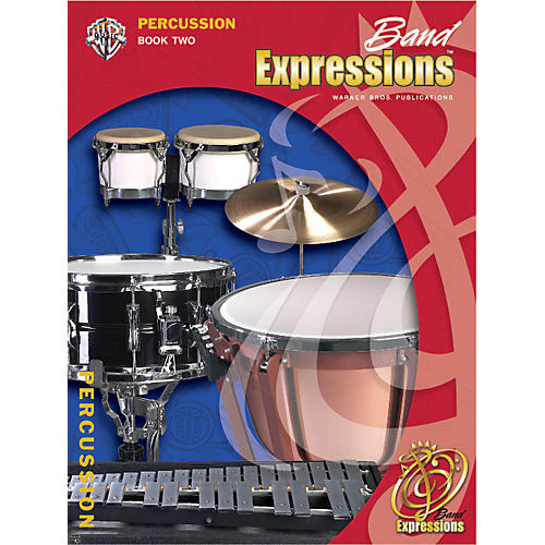 Band Expressions Book Two Student Edition Percussion Book & CD