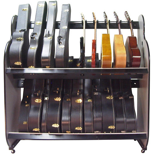Band Room Double-Stack Guitar Case Rack