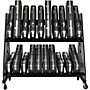A&S Crafted Products Band Room Violin & Viola Case Shelf Rack 63 x 52 x 29 in.