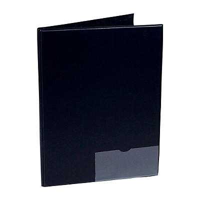 Marlo Plastics Band and Orchestra Concert Folder 10" X 14" - Black