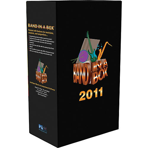 Band-in-a-Box 2011 EverythingPAK Windows (Portable Hard Drive)