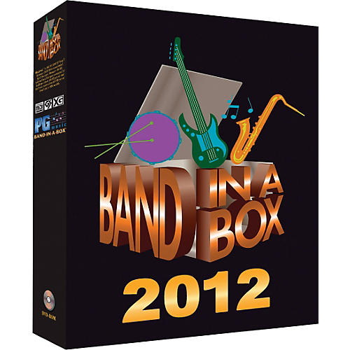 Band-in-a-Box 2012 Audiophile Edition (Win-Portable Hard Drive)