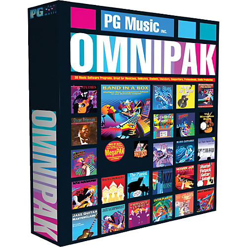 Band-in-a-Box 2012 OMNIPAK (Win-Portable Hard Drive)