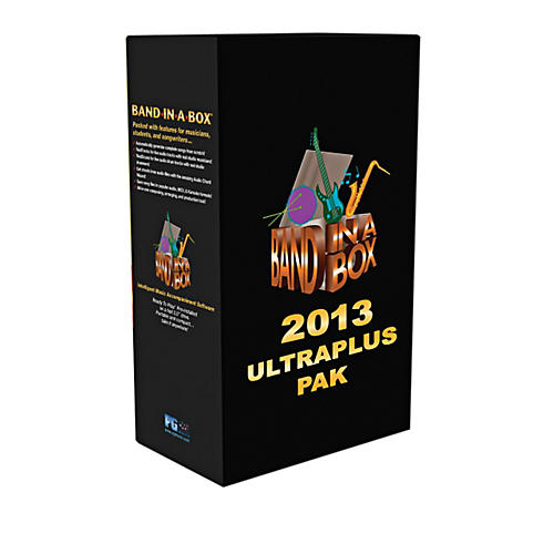 Band-in-a-Box 2013 UltraPlusPAK (Win-Portable Hard Drive)