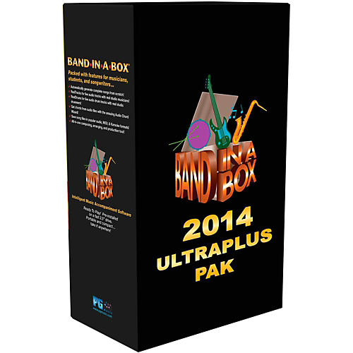 Band-in-a-Box 2014 UltraPlusPAK (Win-Portable Hard Drive)