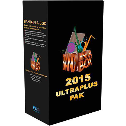 Band-in-a-Box 2015 UltraPlusPAK (Win-Portable Hard Drive)