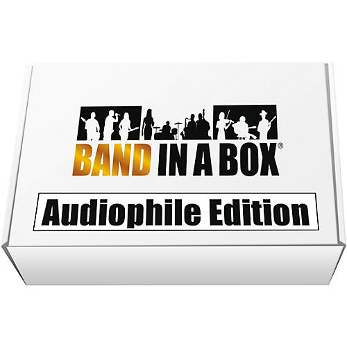 PG Music Band in a Box 2020 Audiophile Edition Windows USB Hard Drive Boxed Musician s Friend