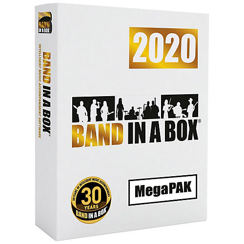 Band-in-a-Box 2020 MEGAPAK [MAC] (Boxed)