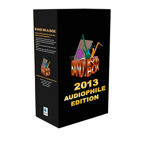 Band-in-a-Box Pro 2013 MAC Audiofile Edition (Mac-Hard Drive)
