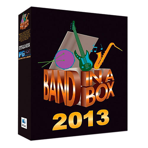 Band-in-a-Box Pro 2013 MAC (Mac-DVD)