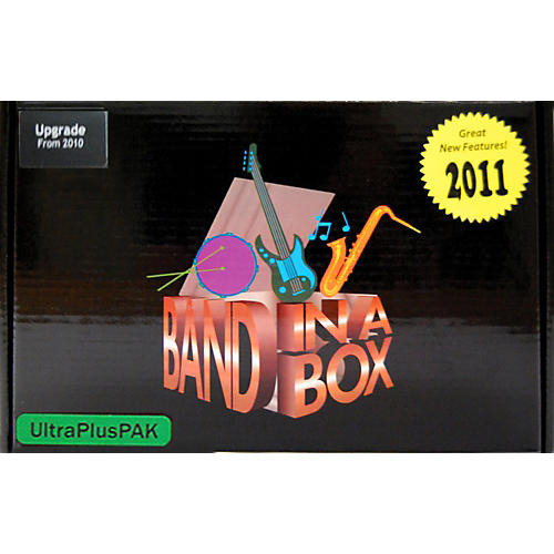 Band-in-a-Box Pro UltraPlusPAK 2011 MAC Hard Drive Upgrade (Req 2010 Edn.)