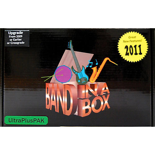 Band-in-a-Box Pro UltraPlusPAK 2011 MAC Upgrade from any Version