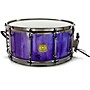 OUTLAW DRUMS Bandit Series Snare Drum With Black Hardware 14 x 6.5 in. Perilous Purple Sparkle