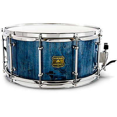 OUTLAW DRUMS Bandit Series Snare Drum With Chrome Hardware