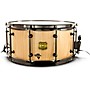 OUTLAW DRUMS Bandit Series Snare Drum with Black Hardware 14 x 6.5 in. Notorious Natural Wood