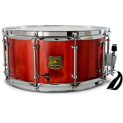 OUTLAW DRUMS Bandit Series Snare Drum with Chrome Hardware