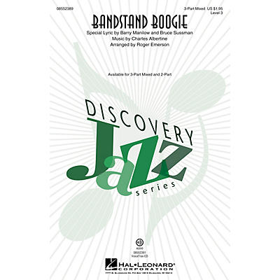 Hal Leonard Bandstand Boogie (Discovery Level 3) 3-Part Mixed arranged by Roger Emerson
