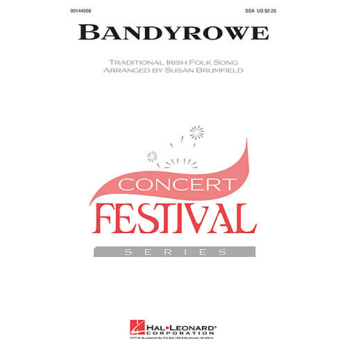 Hal Leonard Bandyrowe 3 Part Treble arranged by Susan Brumfield