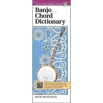 Alfred Banjo Chord Dictionary  Handy Guide