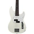 Schecter Guitar Research Banshee 4-String Short Scale Electric Bass Guitar Carbon Gray Black PickguardOlympic White White Pearloid Pickguard