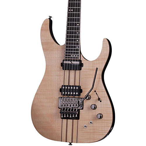 Schecter Guitar Research Banshee Elite-6 with Floyd Rose and Sustainiac Electric Guitar Condition 2 - Blemished Gloss Natural 190839579485
