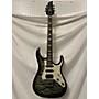 Used Schecter Guitar Research Banshee Extreme FR Solid Body Electric Guitar BLACK AND GREY