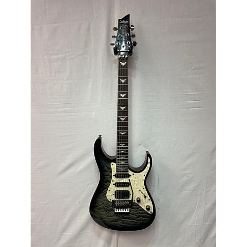Schecter Guitar Research Banshee Extreme FR Solid Body Electric Guitar Charcoal Burst