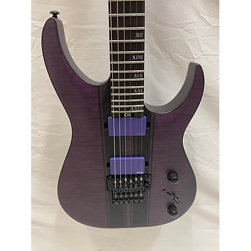 Schecter Guitar Research Banshee GT FR Solid Body Electric Guitar Trans Purple