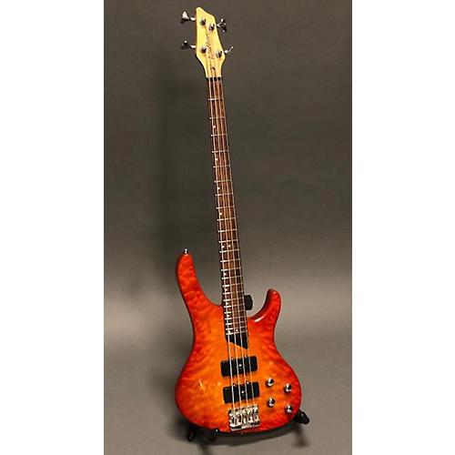 Washburn Bantam Custom Shop Electric Bass Guitar Orange
