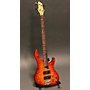 Used Washburn Bantam Custom Shop Electric Bass Guitar Orange