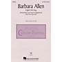 Hal Leonard Barbara Allen 3-Part Mixed arranged by Linda Spevacek
