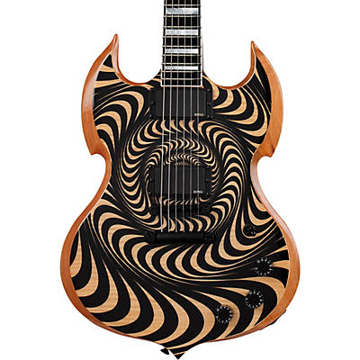 Wylde Audio Barbarian Rawtop Psychic Bullseye Electric Guitar