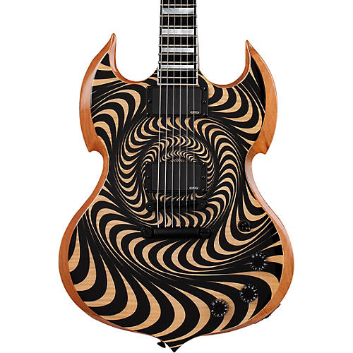 Wylde Audio Barbarian Rawtop Psychic Bullseye Electric Guitar Condition 2 - Blemished Natural 197881394127