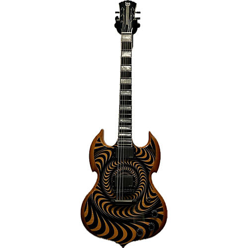 Wylde Audio Barbarian Solid Body Electric Guitar Bullseye