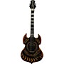 Used Wylde Audio Barbarian Solid Body Electric Guitar Bullseye