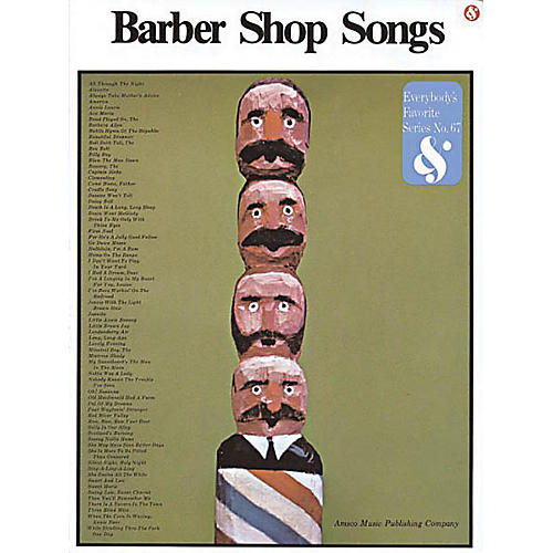 Music Sales Barbershop Songs Music Sales America Series Softcover  by Various