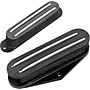 JBE Pickups (Barden) Modern T-Style Tele Pickup Set Regular White Black